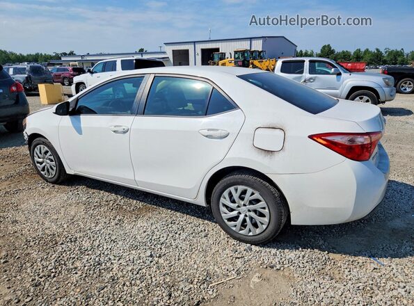 2T1BURHEXHC760116 2017 TOYOTA COROLLA White Tył lewy