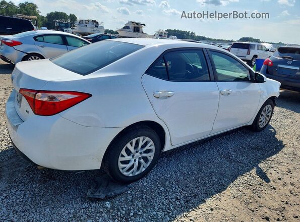 2T1BURHEXHC760116 2017 TOYOTA COROLLA White Tył prawy