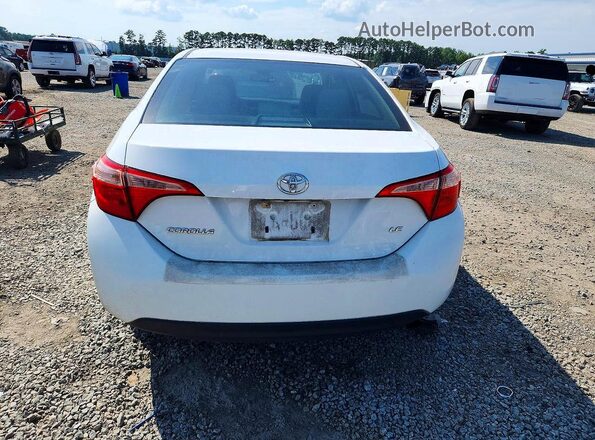 2T1BURHEXHC760116 2017 TOYOTA COROLLA White Widok z tyłu