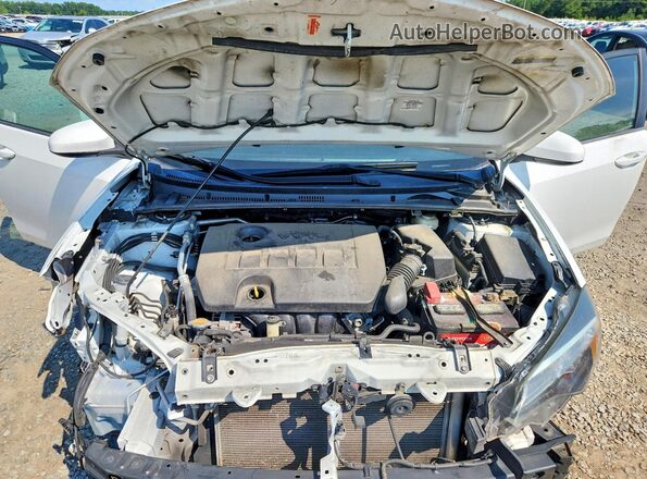2T1BURHEXHC760116 2017 TOYOTA COROLLA White Widok wnętrza z tyłu