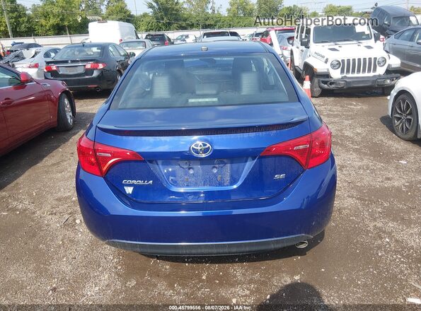 2T1BURHEXHC806267 2017 TOYOTA COROLLA Blue 
