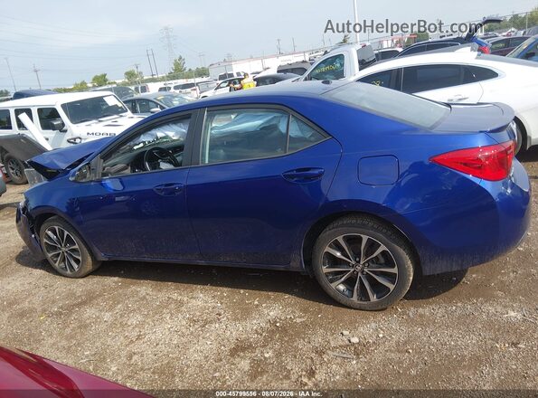2T1BURHEXHC806267 2017 TOYOTA COROLLA Blue Панорамний вид салону 360°
