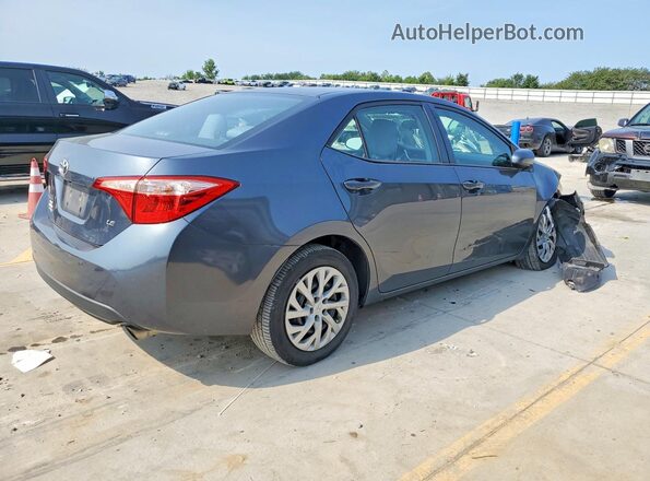 2T1BURHEXHC828270 2017 TOYOTA COROLLA Gray უკანა მარჯვენა