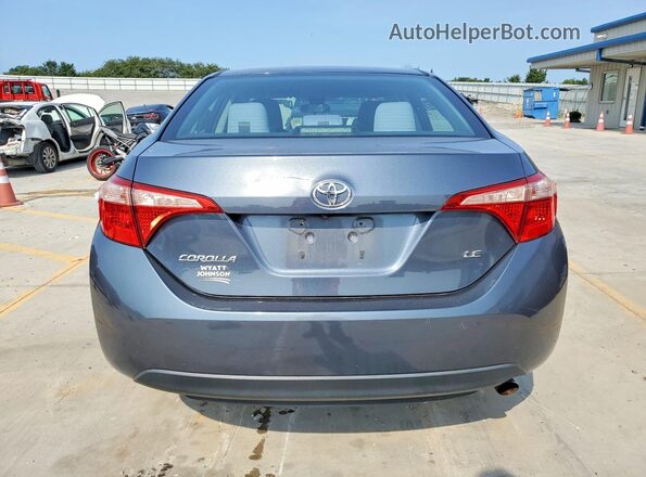 2T1BURHEXHC828270 2017 TOYOTA COROLLA Gray უკანა ხედი