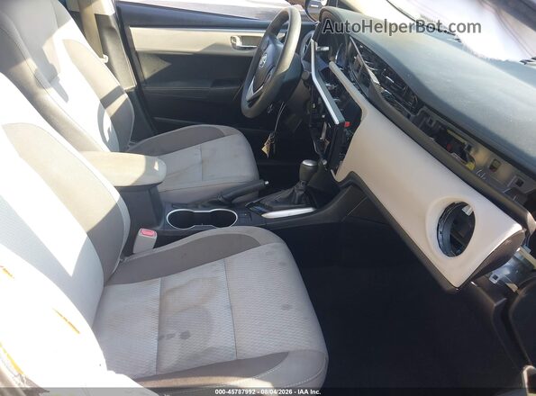 2T1BURHEXHC829029 2017 TOYOTA COROLLA Серый Вид салона спереди