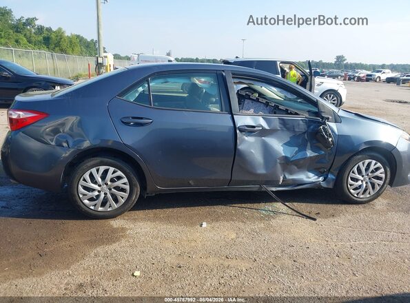 2T1BURHEXHC829029 2017 TOYOTA COROLLA Серый Вид задней части салона