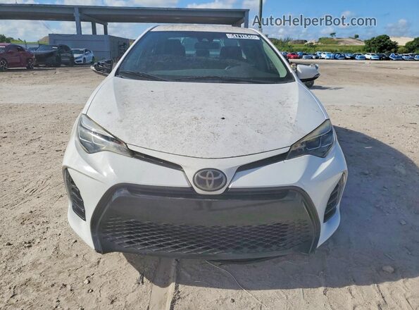 2T1BURHEXHC838118 2017 TOYOTA COROLLA White Դիմացի տեսք