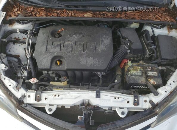 2T1BURHEXHC838118 2017 TOYOTA COROLLA White Սալոնի հետևի տեսք
