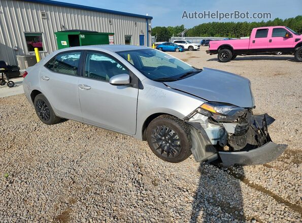 2T1BURHEXHC839091 2017 TOYOTA COROLLA Silver Delantero derecho