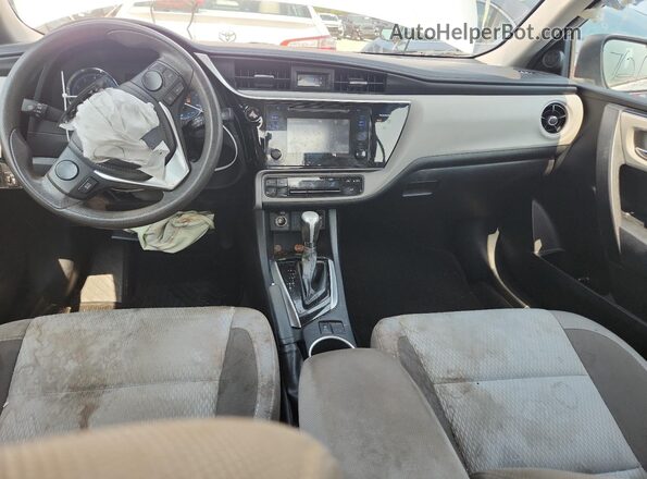 2T1BURHEXHC839091 2017 TOYOTA COROLLA Silver Vista del salpicadero