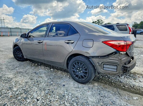 2T1BURHEXHC847711 2017 TOYOTA COROLLA Gray Rear left