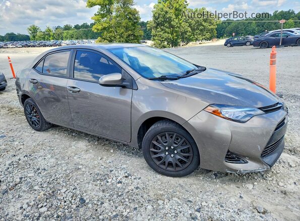 2T1BURHEXHC847711 2017 TOYOTA COROLLA Gray Front right