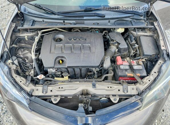 2T1BURHEXHC847711 2017 TOYOTA COROLLA Gray Rear interior view