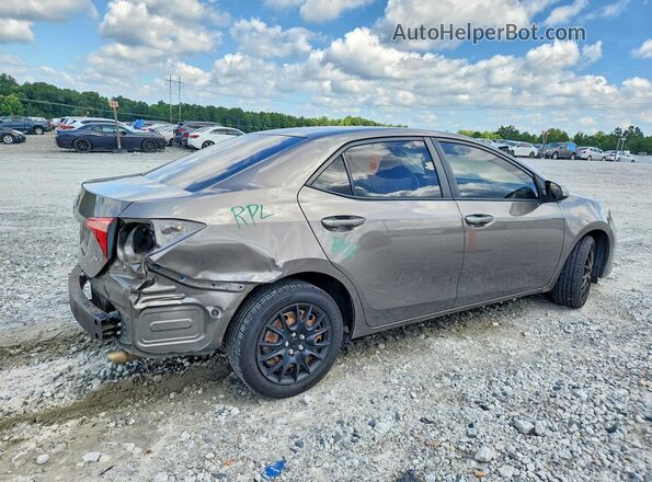 2T1BURHEXHC847711 2017 TOYOTA COROLLA Gray Rear right