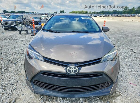 2T1BURHEXHC847711 2017 TOYOTA COROLLA Gray Front view
