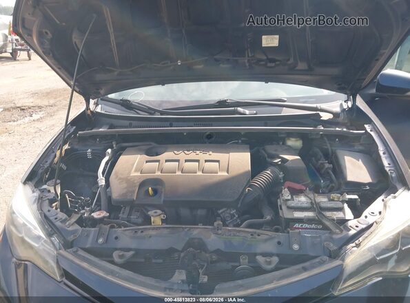 2T1BURHEXHC848938 2017 TOYOTA COROLLA Black Հետևի տեսք