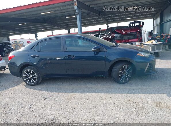 2T1BURHEXHC848938 2017 TOYOTA COROLLA Black Սալոնի հետևի տեսք