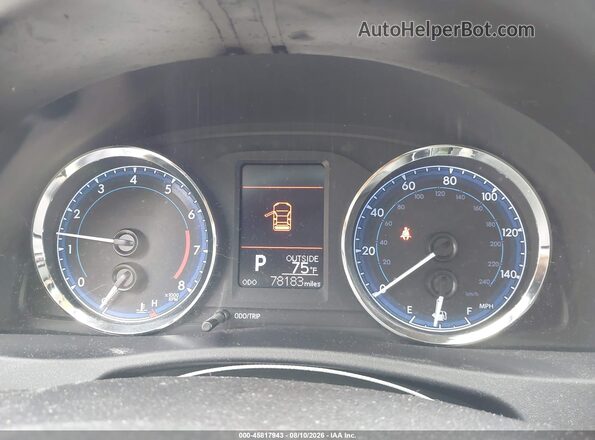 2T1BURHEXHC862192 2017 TOYOTA COROLLA Красный Вид задних сидений