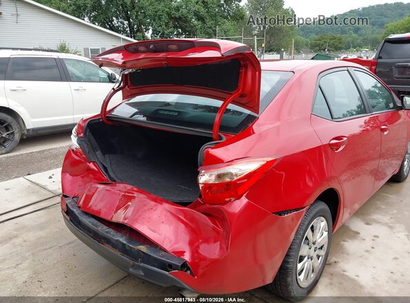2T1BURHEXHC862192 2017 TOYOTA COROLLA Красный Вид спереди