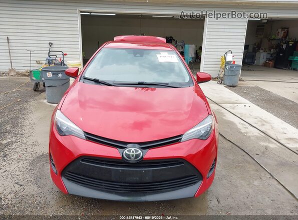 2T1BURHEXHC862192 2017 TOYOTA COROLLA Красный Вид задней части салона