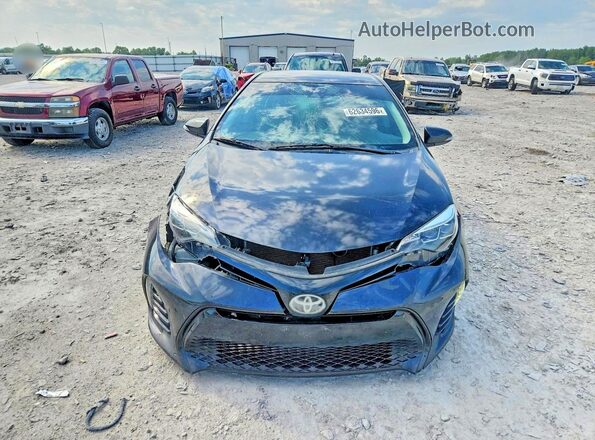 2T1BURHEXHC878330 2017 TOYOTA COROLLA Black Դիմացի տեսք