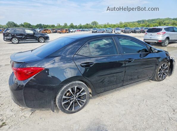 2T1BURHEXHC878330 2017 TOYOTA COROLLA Black Հետևի աջ