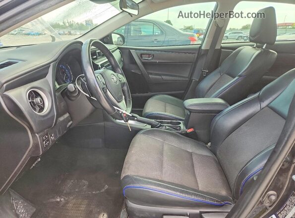 2T1BURHEXHC878330 2017 TOYOTA COROLLA Black Սալոնի դիմացի տեսք