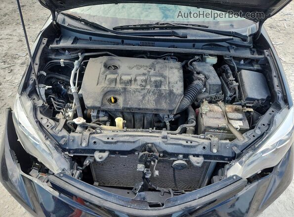 2T1BURHEXHC878330 2017 TOYOTA COROLLA Black Սալոնի հետևի տեսք