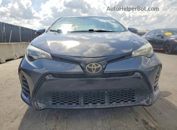 2T1BURHEXHC885729 2017 TOYOTA COROLLA Синий Вид спереди