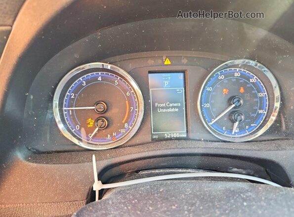 2T1BURHEXHC923170 2017 TOYOTA COROLLA Blue Instrument cluster view