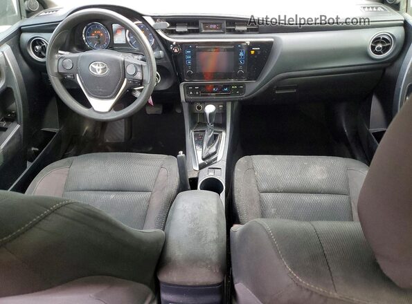 2T1BURHEXHC938414 2017 TOYOTA COROLLA Gray Dashboard view