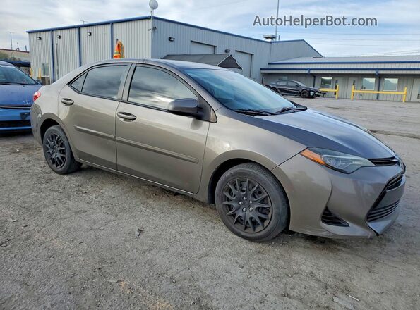 2T1BURHEXHC938414 2017 TOYOTA COROLLA Gray Front right