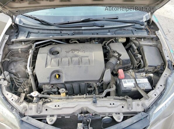 2T1BURHEXHC938414 2017 TOYOTA COROLLA Gray Rear interior view