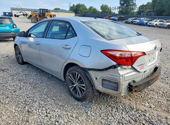 2T1BURHEXHC951373 2017 TOYOTA COROLLA Silver Задня ліва чверть