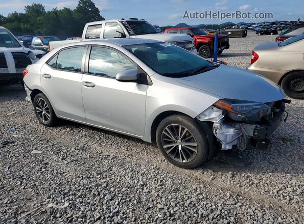 2T1BURHEXHC951373 2017 TOYOTA COROLLA Silver Передня права чверть