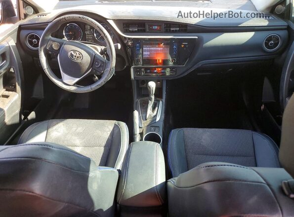 2T1BURHEXHC957836 2017 TOYOTA COROLLA Blue Vista del salpicadero