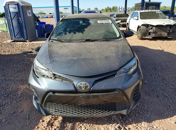 2T1BURHEXHC957836 2017 TOYOTA COROLLA Blue Vista frontal