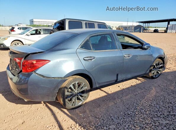 2T1BURHEXHC957836 2017 TOYOTA COROLLA Blue Trasero derecho