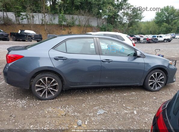 2T1BURHEXHC961126 2017 TOYOTA COROLLA Black Սալոնի հետևի տեսք