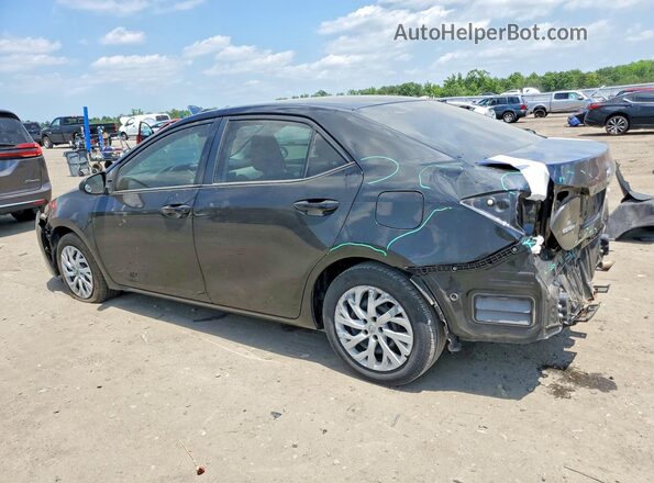 2T1BURHEXJC000550 2018 TOYOTA COROLLA Black უკანა მარცხენა