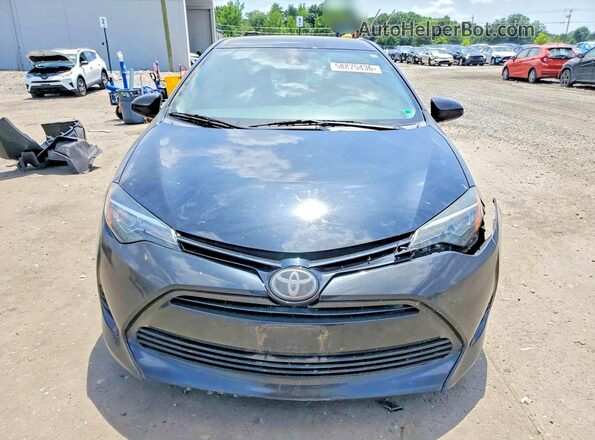 2T1BURHEXJC000550 2018 TOYOTA COROLLA Black წინა ხედი