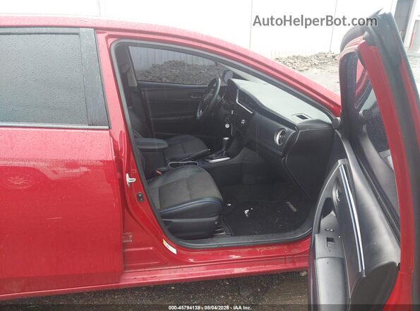 2T1BURHEXJC013850 2018 TOYOTA COROLLA Red Widok wnętrza z przodu