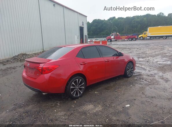 2T1BURHEXJC013850 2018 TOYOTA COROLLA Red Tył prawy