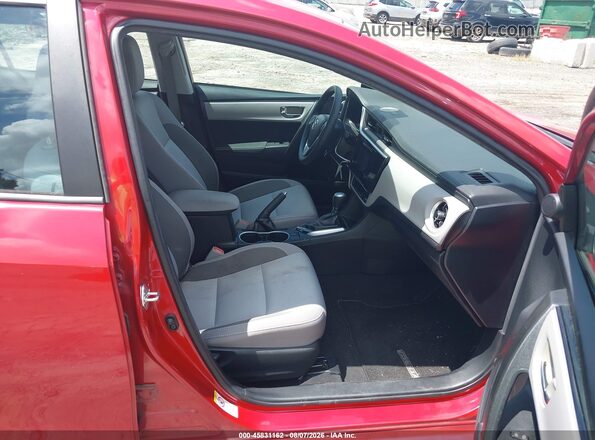 2T1BURHEXJC015761 2018 TOYOTA COROLLA Red Vista interior delantera