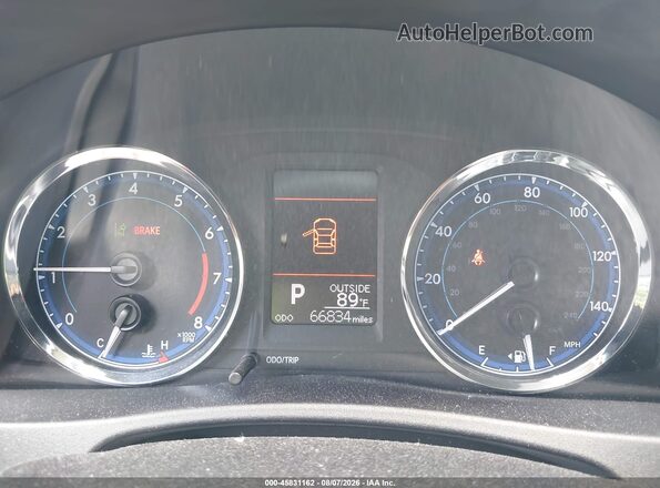 2T1BURHEXJC015761 2018 TOYOTA COROLLA Red Vista de los asientos traseros