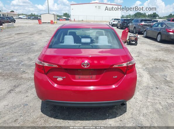 2T1BURHEXJC015761 2018 TOYOTA COROLLA Red 