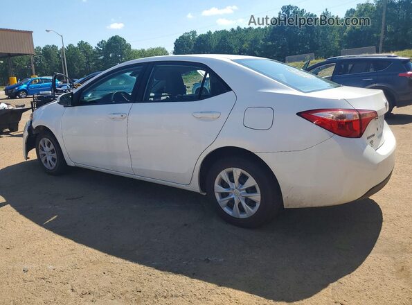 2T1BURHEXJC018451 2018 TOYOTA COROLLA Белый Задняя левая четверть