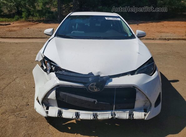 2T1BURHEXJC018451 2018 TOYOTA COROLLA Белый Вид спереди