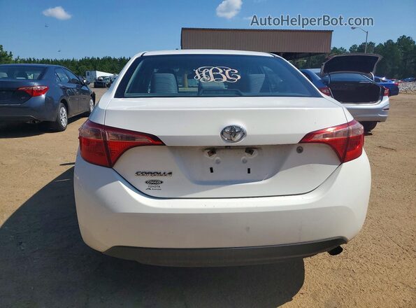 2T1BURHEXJC018451 2018 TOYOTA COROLLA Белый Вид сзади