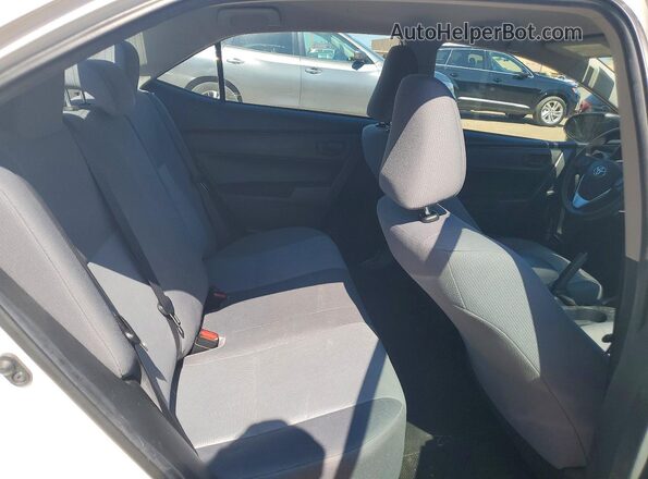 2T1BURHEXJC018451 2018 TOYOTA COROLLA Белый Вид задних сидений